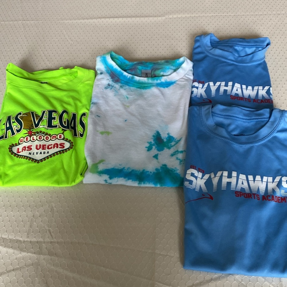 3/$29 - Collection of Four Unisex T-Shirts, Size Youth L
